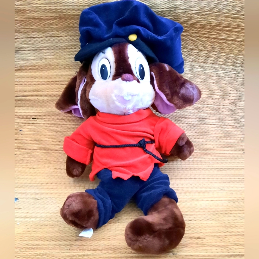 Fievel Goes West Plush, An American Tail  Stuffed Animal 22"  Sears- 1986